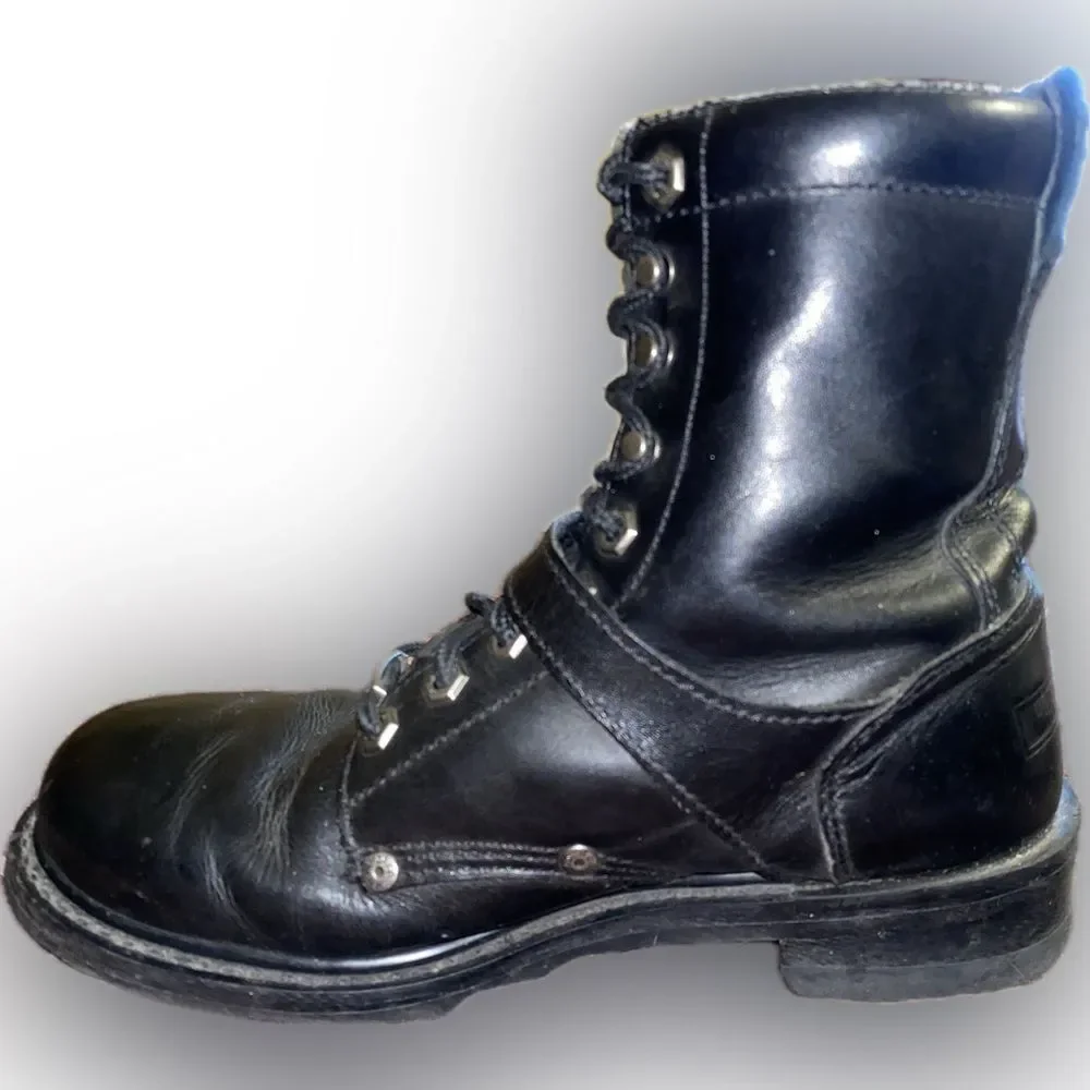 Size 8 Men's Faded Glory Leather Riding Boots Style D81003 (4/26)